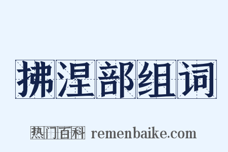 拂涅部组词是什么意思的图片